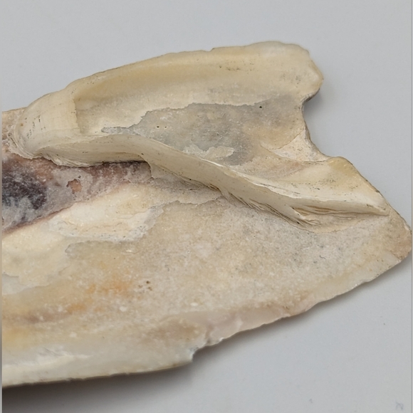 Hand painted Lady Figure Artist made On Oyster shell Brooch Vintage - Picture 11 of 12